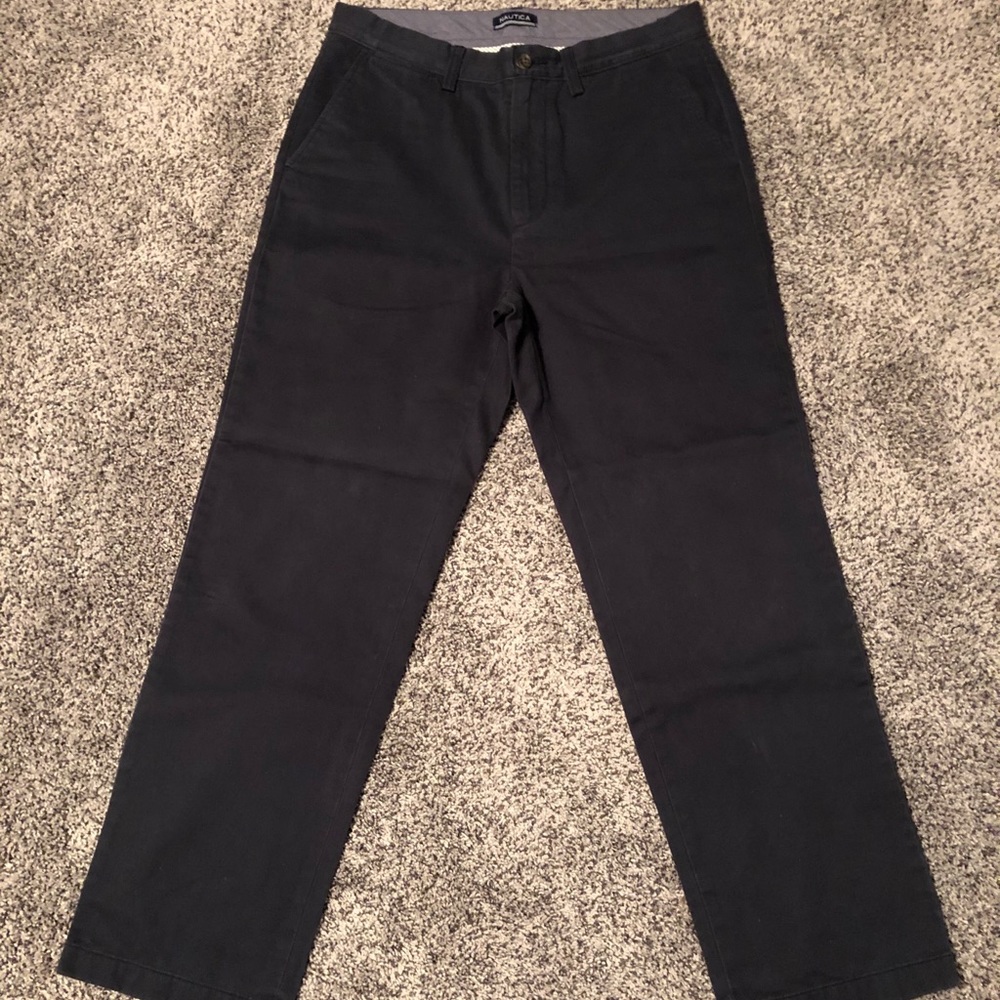 Nautica Deck Pants Chinos Navy Blue